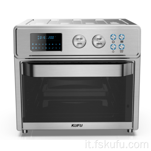 Forno per friggitrice ad aria in acciaio inossidabile da 1700 W 26QT